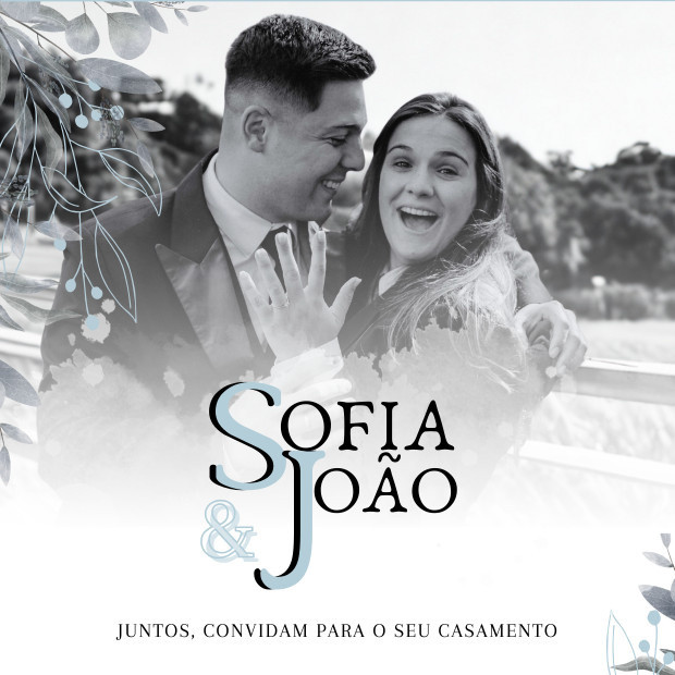Convite Sofia e João